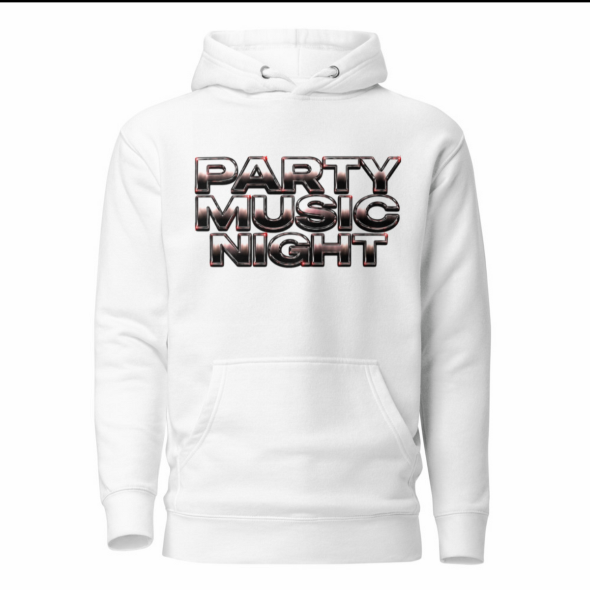 Party Music Night Logo Hoodie